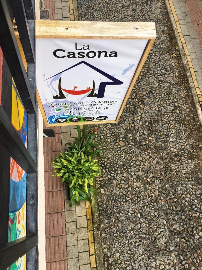 La Casona HostelGuatapé エクステリア 写真