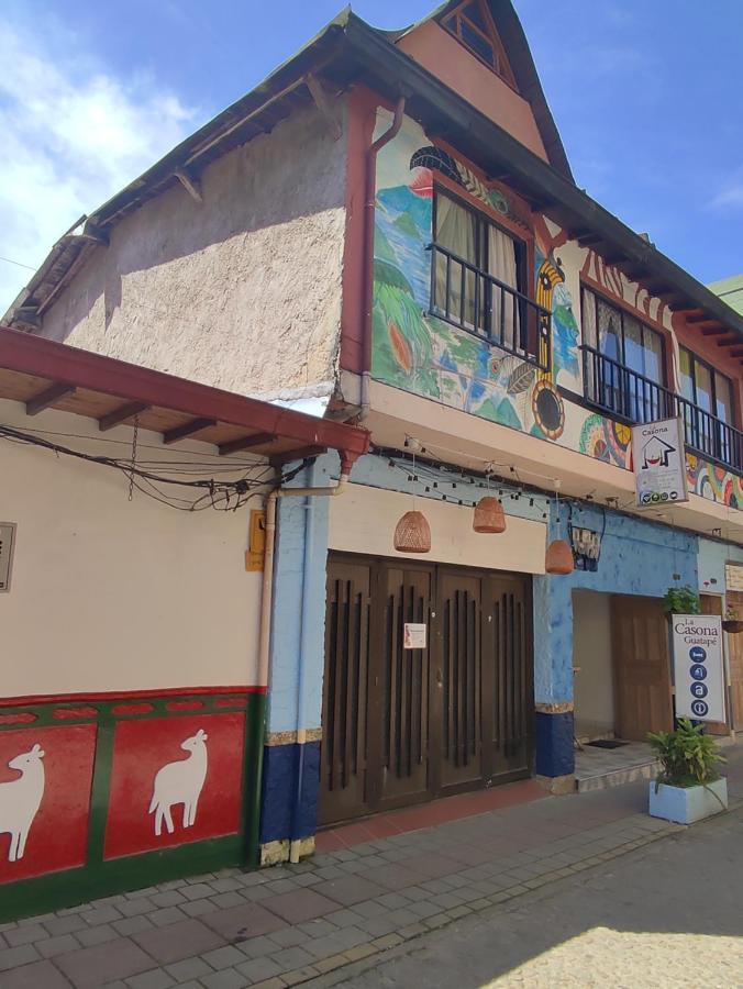 La Casona HostelGuatapé エクステリア 写真